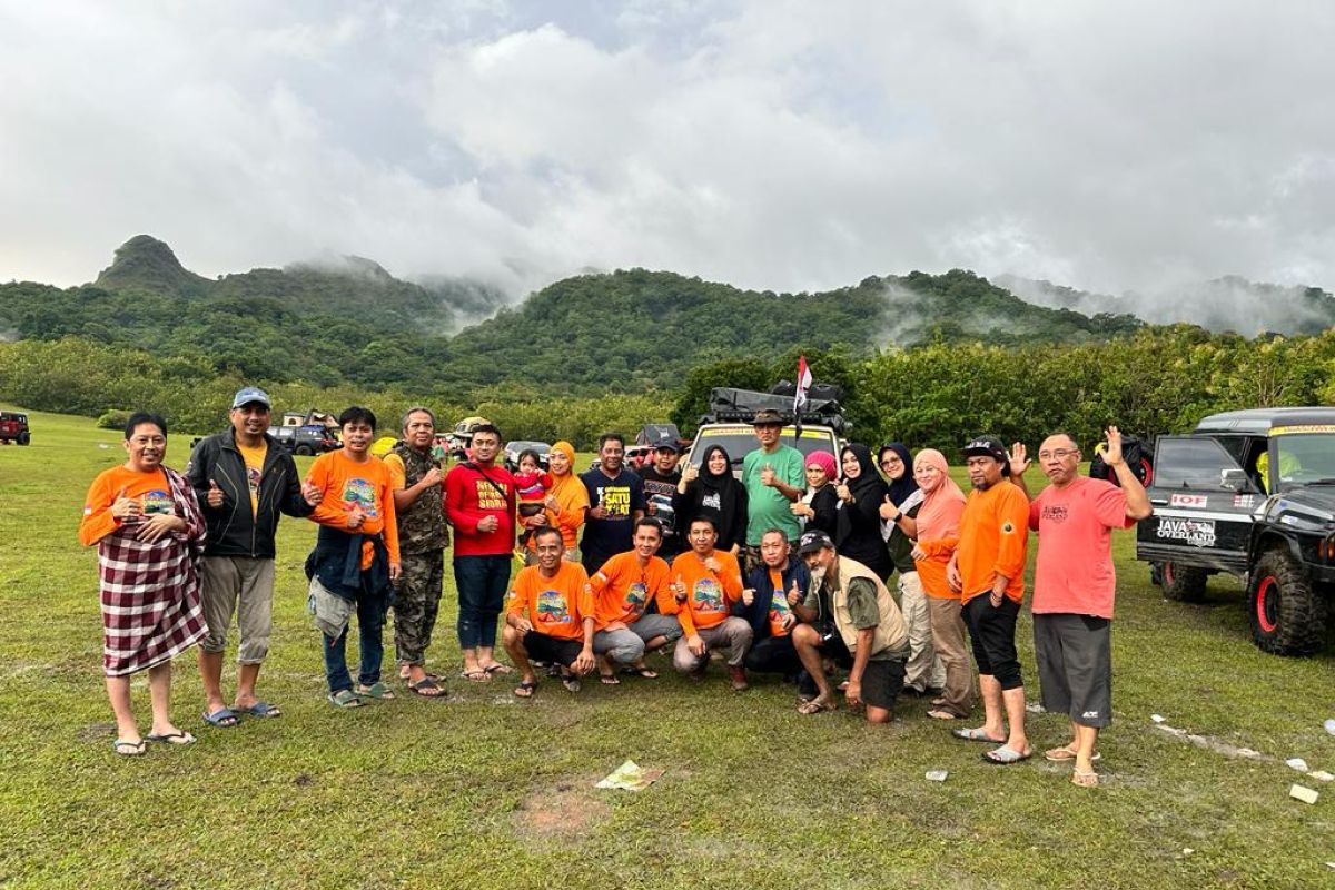 Puluhan Offroader asal Jawa jajal Bukit Maccayya Sidrap Sulsel