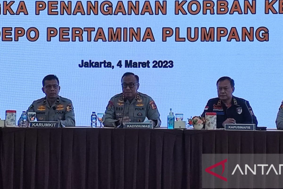 RS Polri menerima 15 kantong jenazah korban kebakaran Depo Plumpang