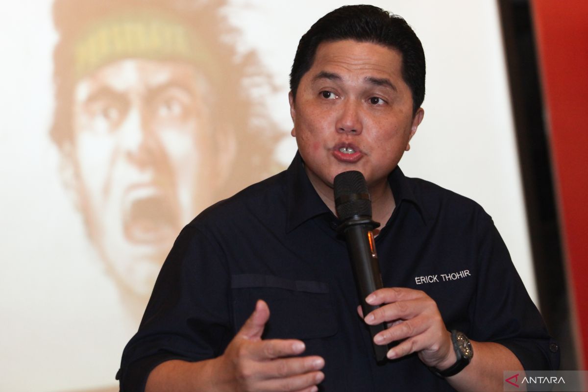 Ketum PSSI Erick Thohir janji benahi permasalahan sepak bola Indonesia