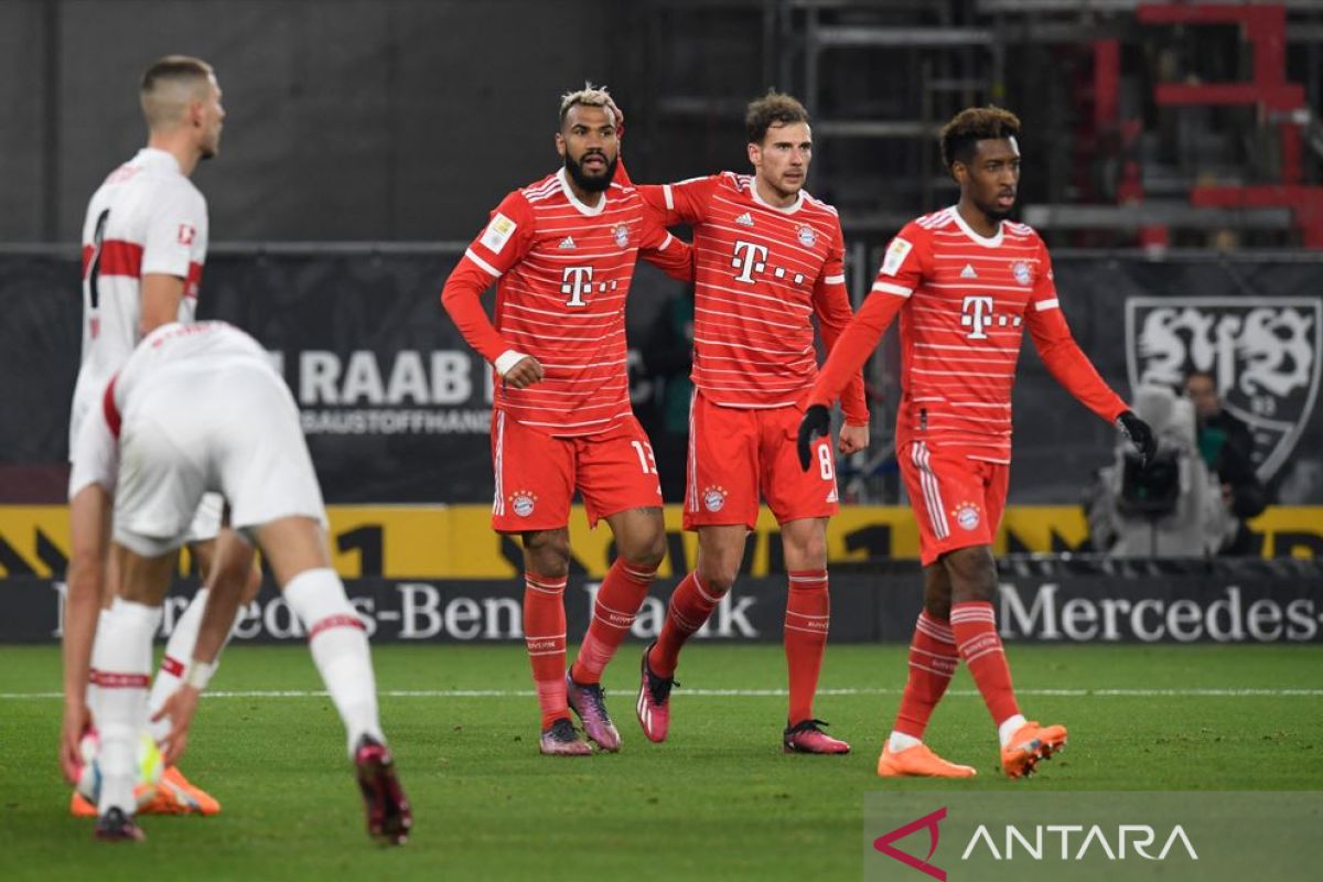 Bayern Muenchen puncaki klasemen sementara seusai pukul Stuttgart 2-1