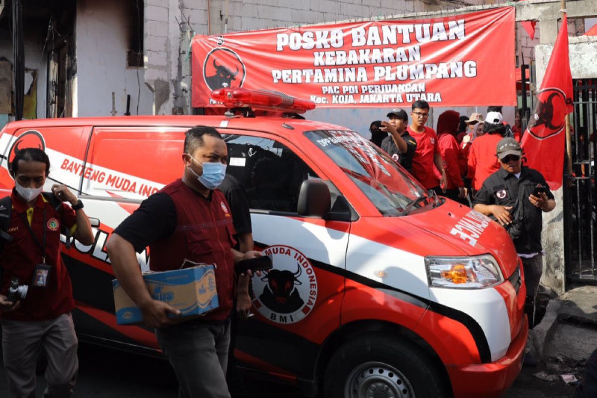 BMI salurkan bantuan korban kebakaran di Plumpang