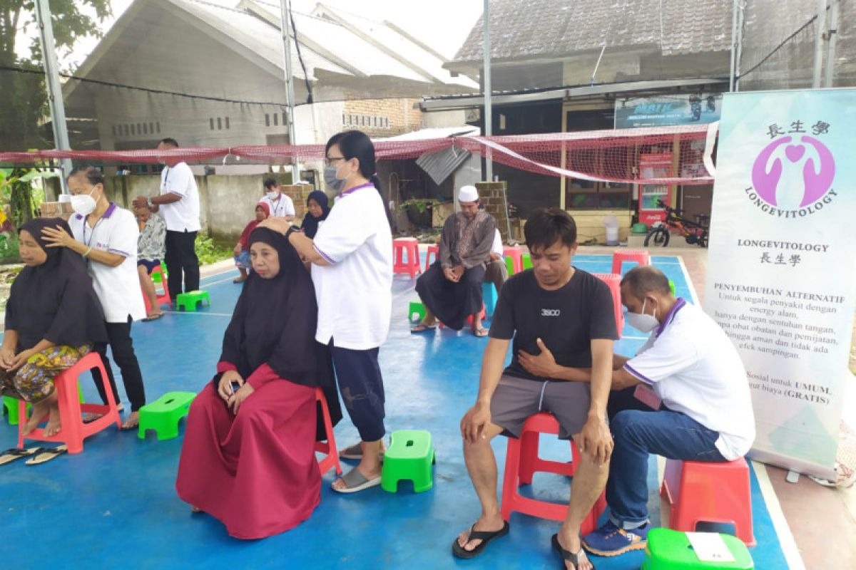 Terapi Longevitology NTB gelar baksos kesehatan di Lombok Tengah