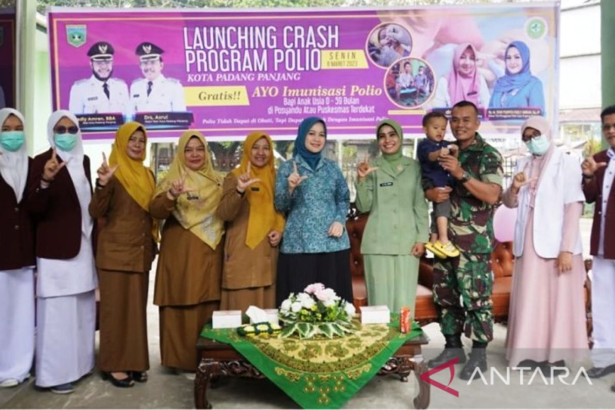 Ketua TP-PKK Padang Panjang: crash program polio kepedulian masyarakat atas hak anak