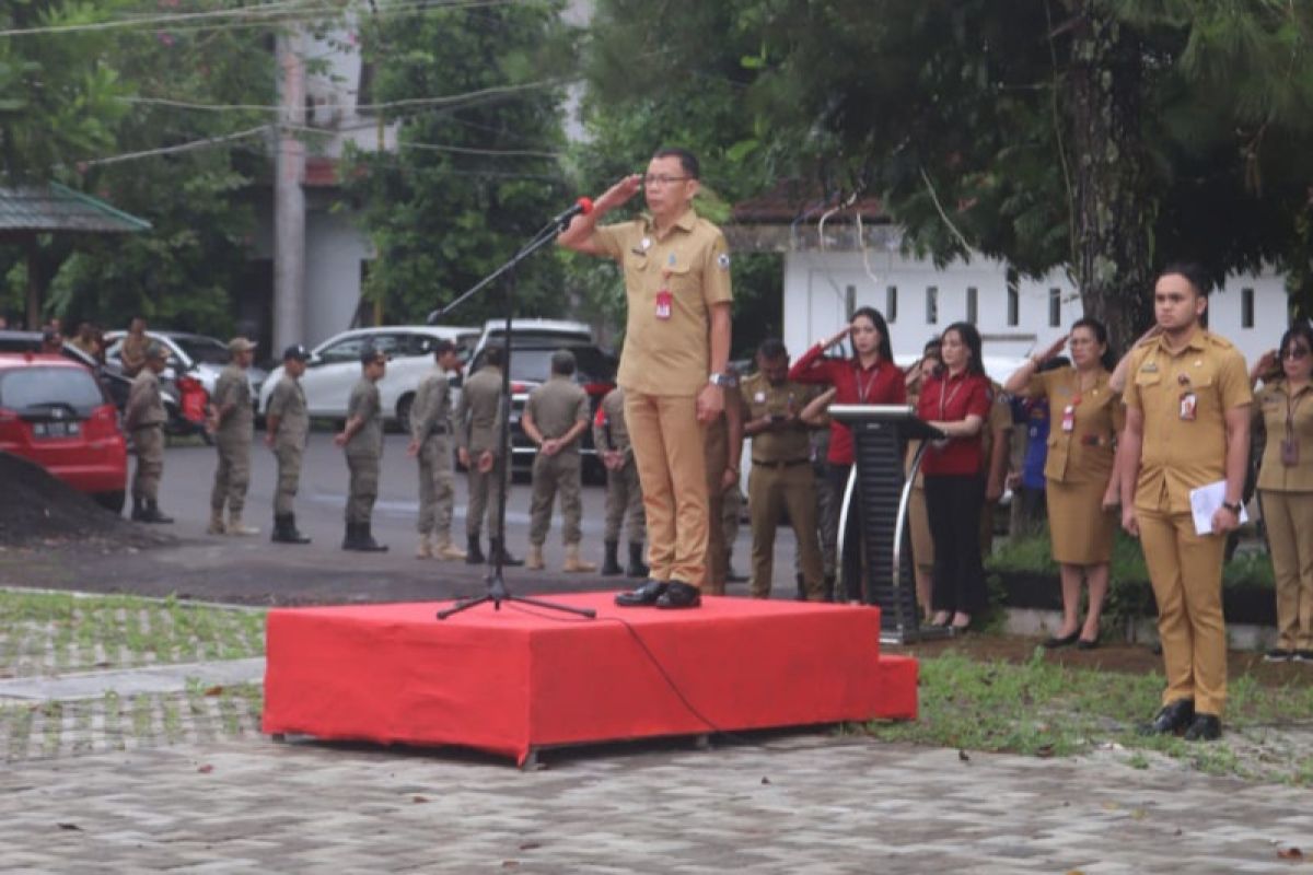 ASN Pemkot Tomohon diharapkan bekerja disiplin dan profesional