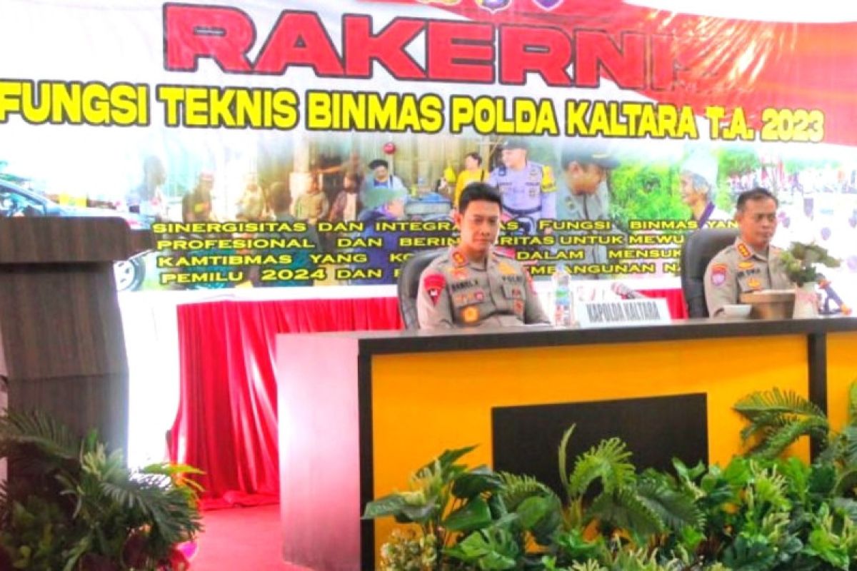 Kapolda Kaltara buka Rakernis fungsi teknis Binmas