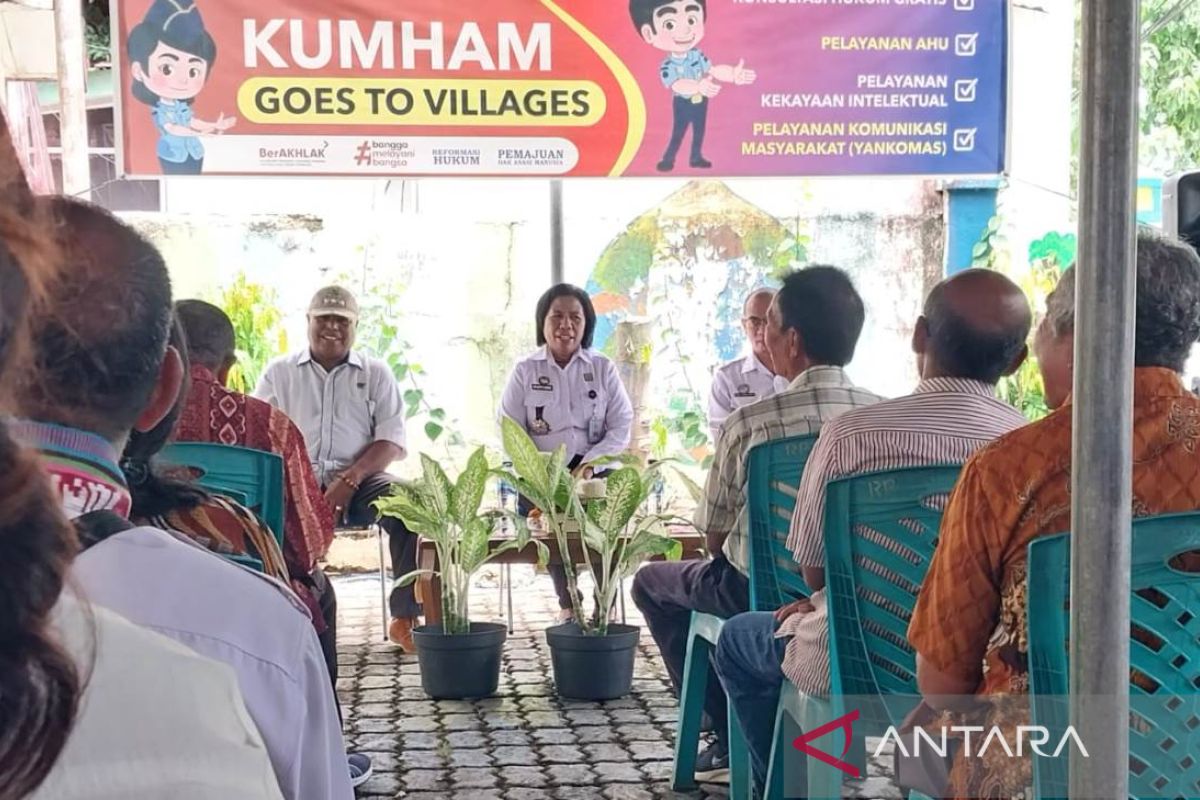 Kemenkumham NTT gelar penyuluhan hukum keliling