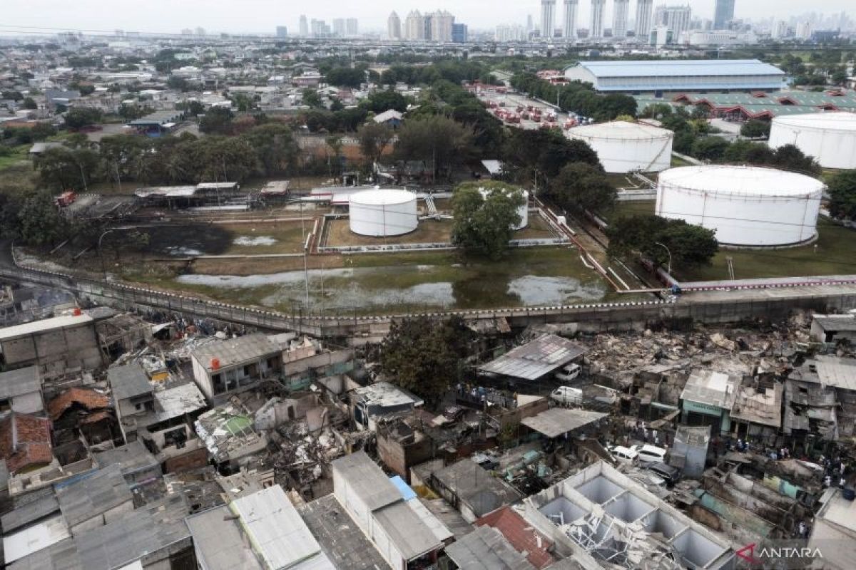 Potongan tubuh korban kebakaran Depo Pertamina Plumpang sulit diidentifikasi