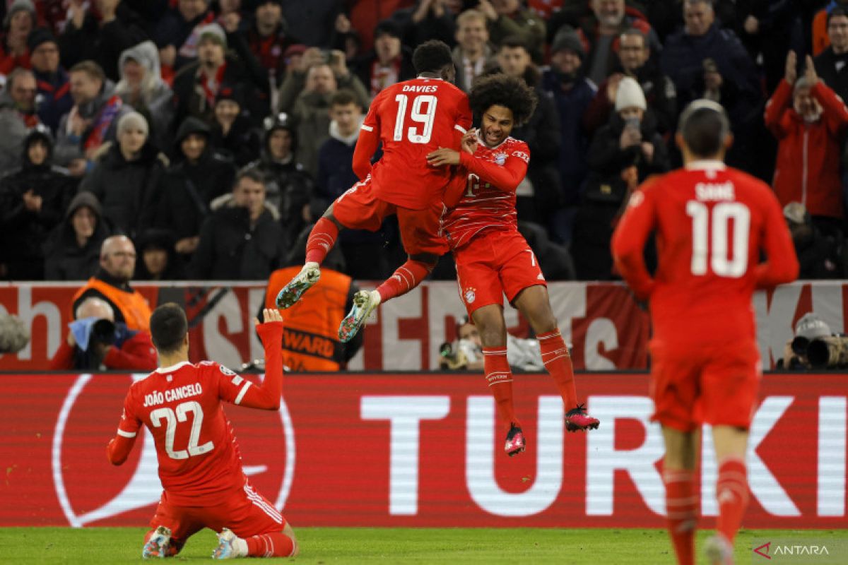 Kalahkan PSG 2-0, Bayern Muenchen amankan tiket ke perempat final