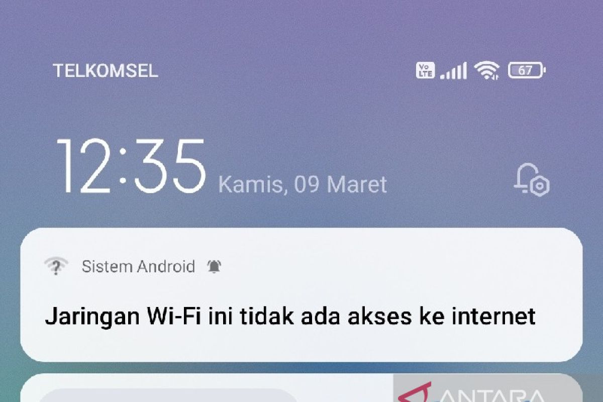 Jaringan telekomunikasi di wilayah Kota Jayapura terganggu