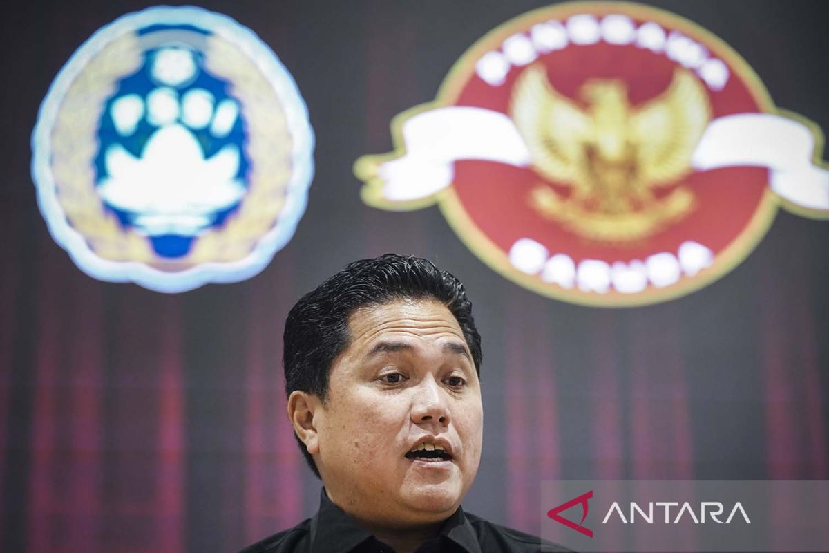 Erick Thohir buka suara usai bertemu Presiden FIFA