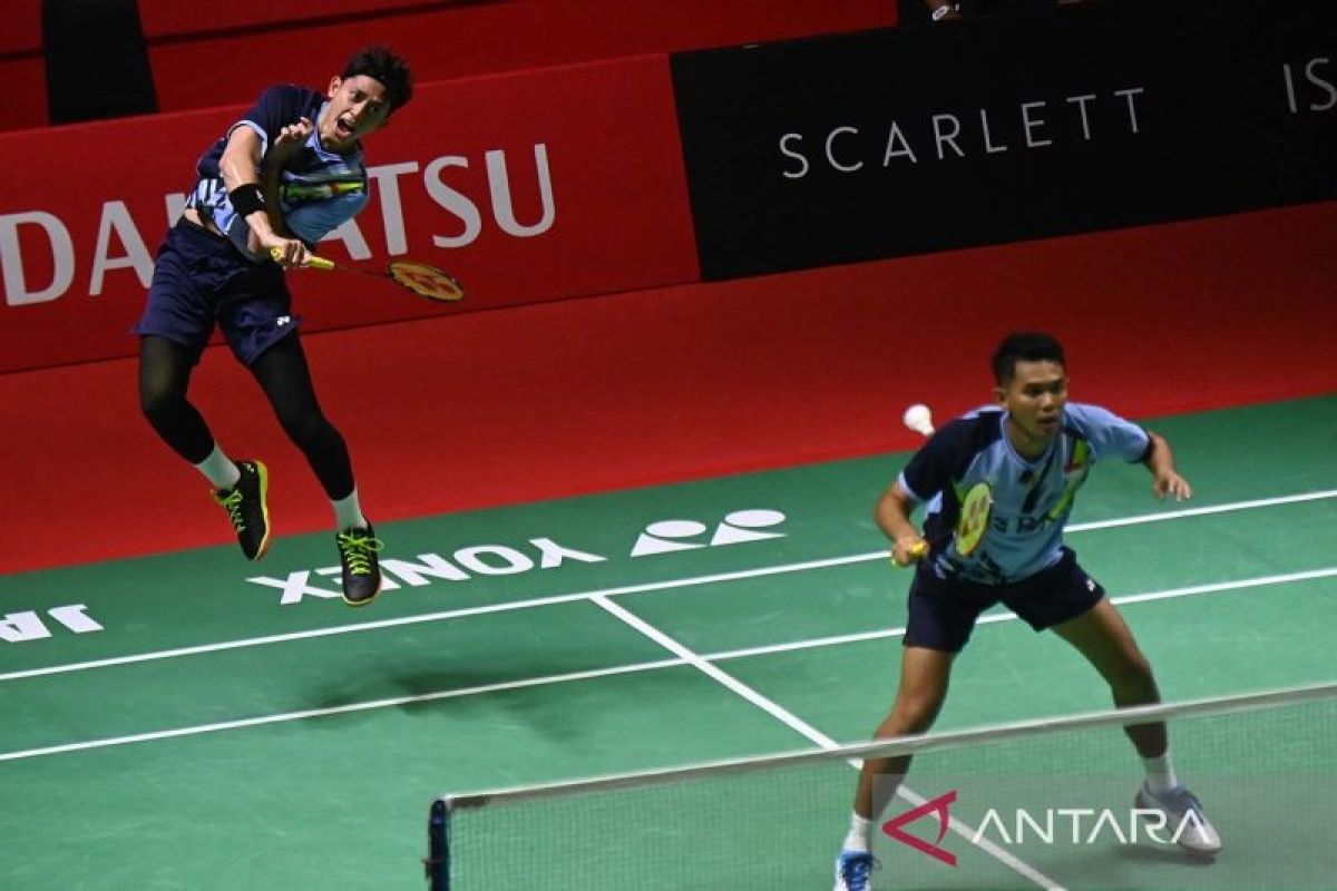 Fajar/Rian hadapi juara Olimpiade Tokyo di semifinal Japan Open