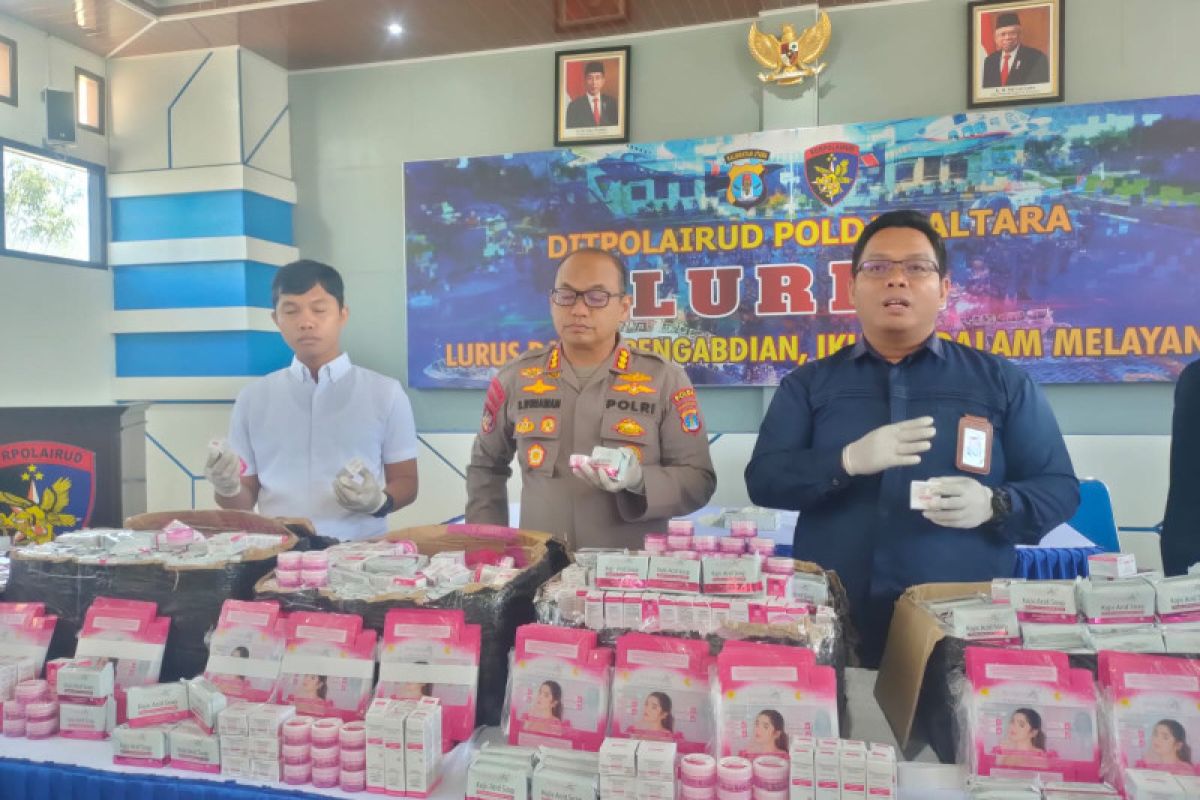 Dua karyawan JNE di Kaltara terlibat penyelundupan kosmetik ilegal