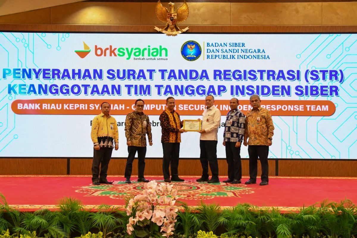 Perkuat keamanan digital, BRK Syariah kolaborasi dengan BSSNjadi anggota CSIRT