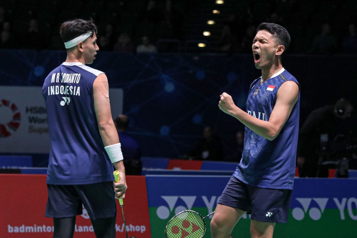 All England 2023 : Fajar/Rian bertemu The Daddies di final