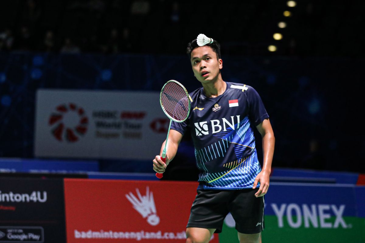 Ginting lalui hambatan di All England 2023