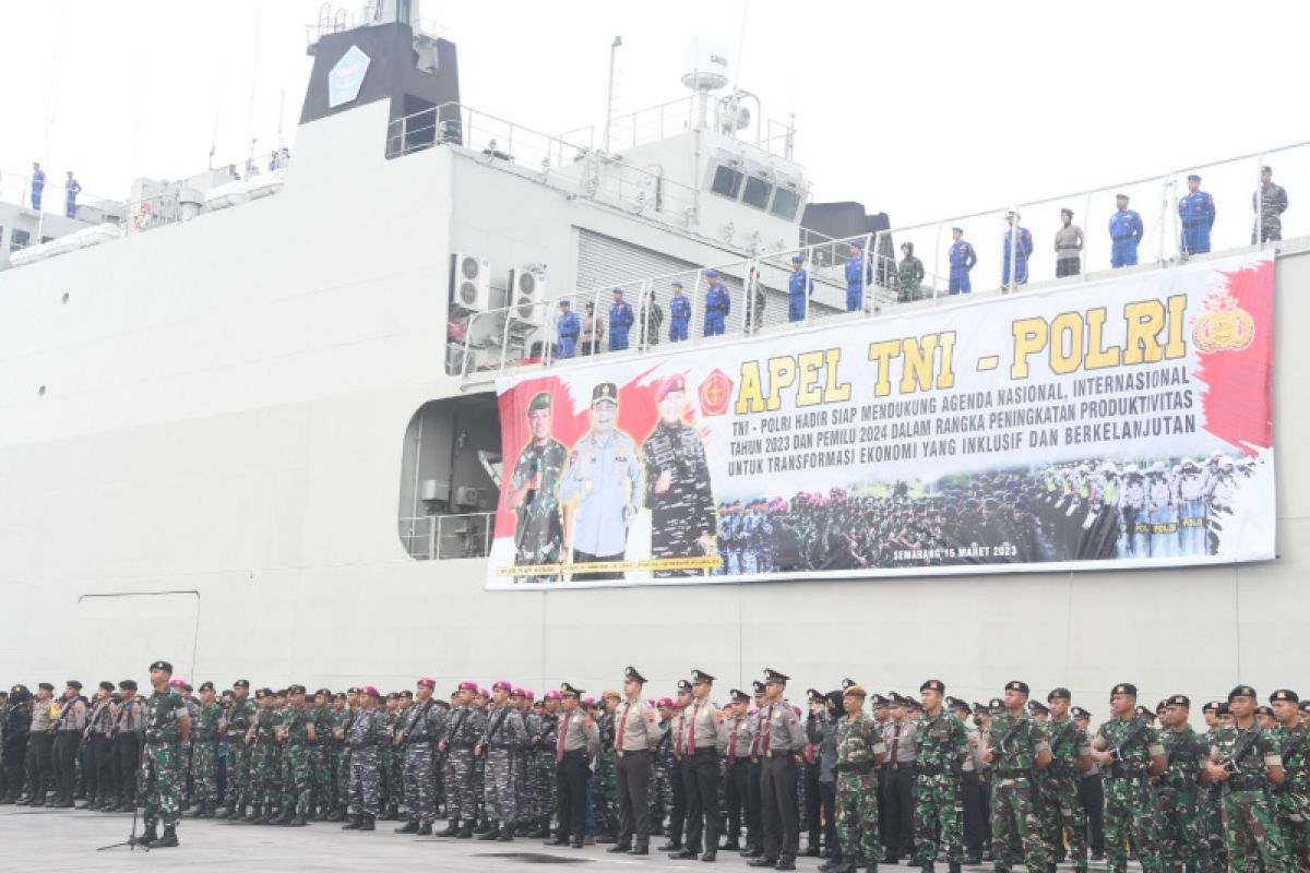 Pangdam Diponegoro tegaskan TNI-Polri di Jateng tetap solid jaga kondusivitas