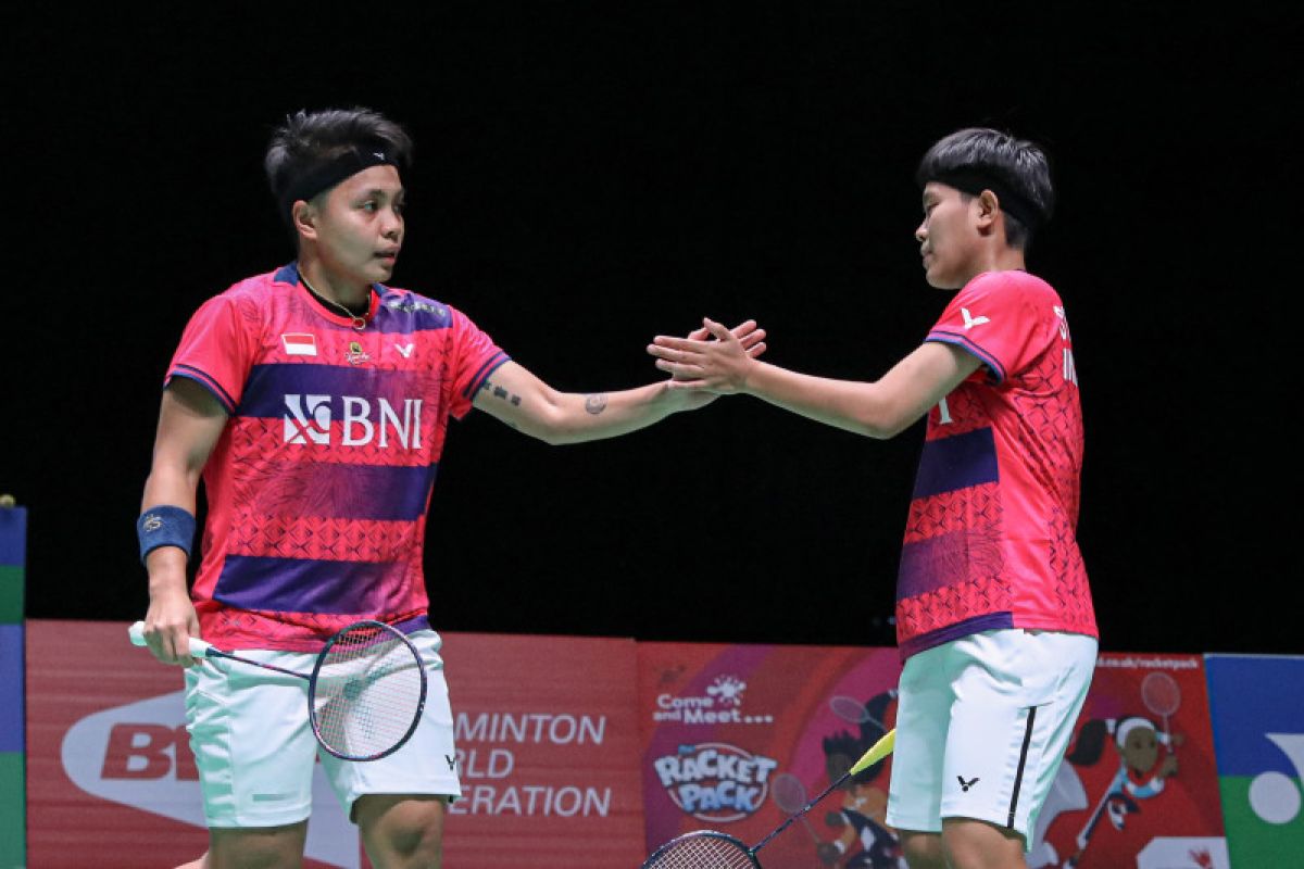 Bulu tangkis: Langkah Apri/Fadia berjalan mulus pada babak pertama All England