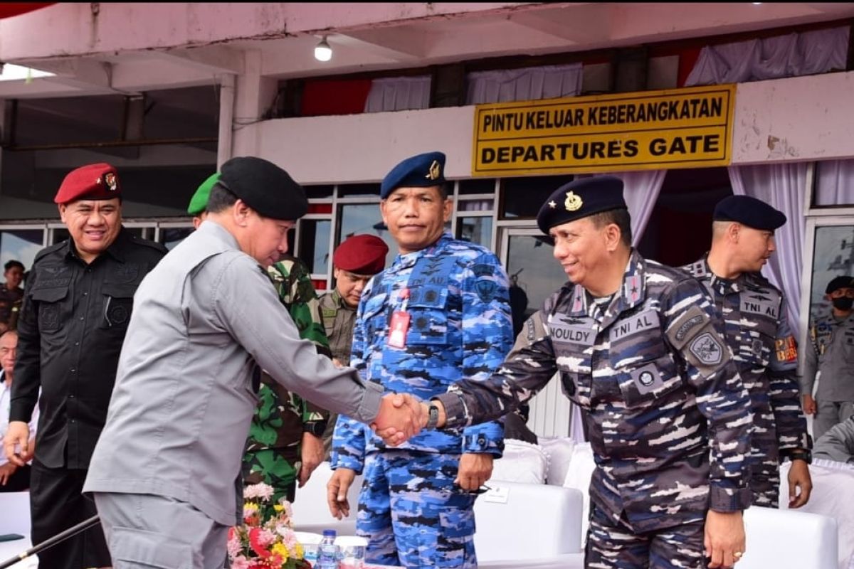 Danlantamal VIII hadiri pembukaan Patroli Bersama yang digelar Bakamla RI