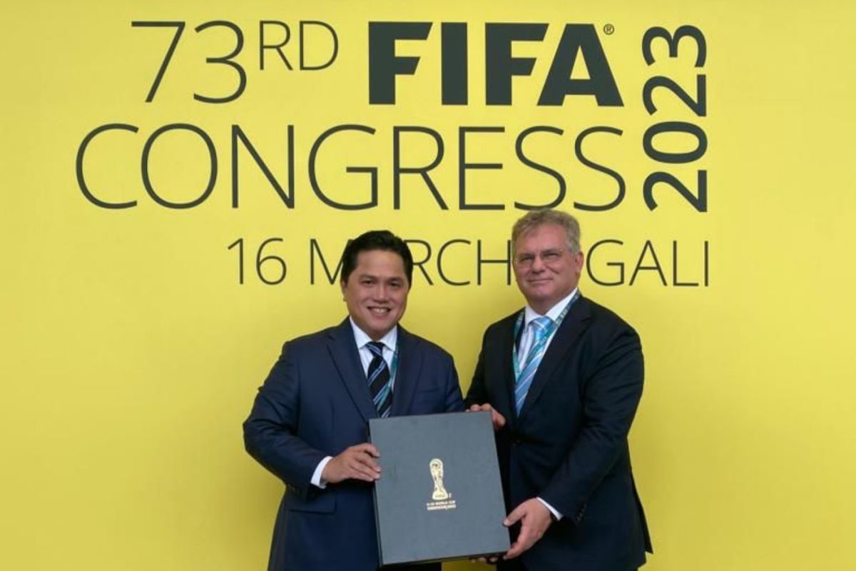 Ketum PSSI ungkap potensi kerja sama dengan Australia usai menghadiri Kongres FIFA 2023