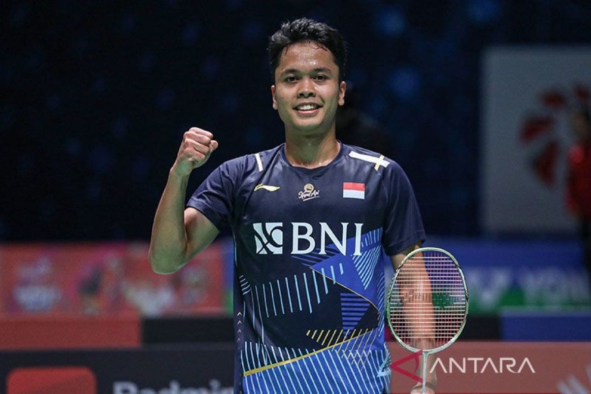 All England 2023 - Anthony Ginting melaju sendirian ke perempat final