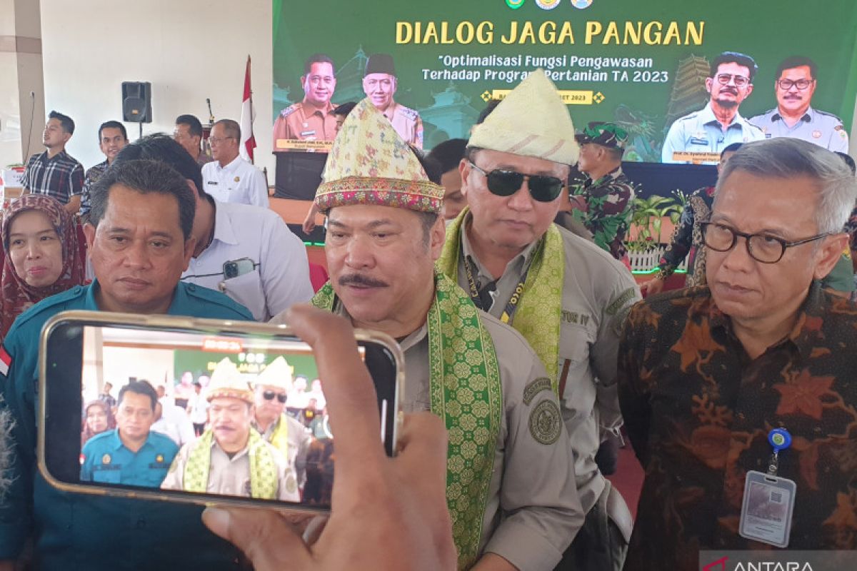 Itjen Kementan menggandeng Pemkab Banyuasin perkuat program jaga pangan