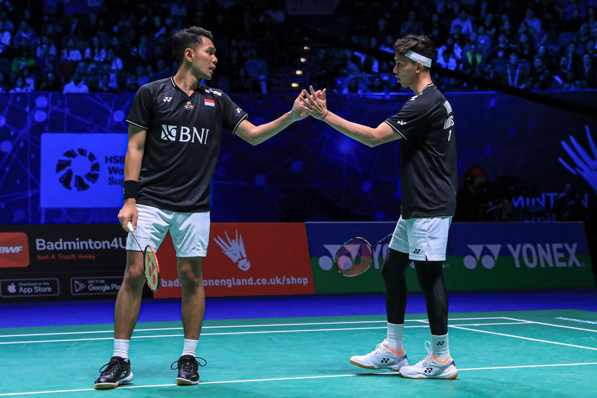 Fajar/Rian tak gentar hadapi The Daddies pada final All England 2023