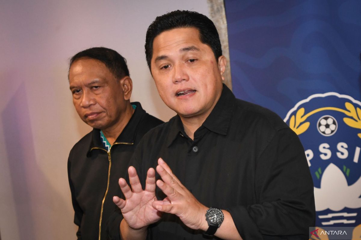 Erick Thohir temui Shin Tae-yong, membahas perpanjangan kontrak