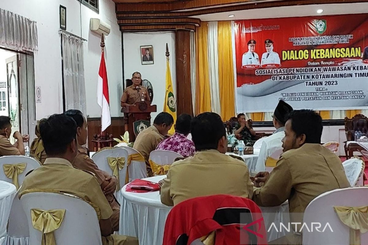 Kepala desa di Kotim diminta edukasi warga perkuat wawasan kebangsaan