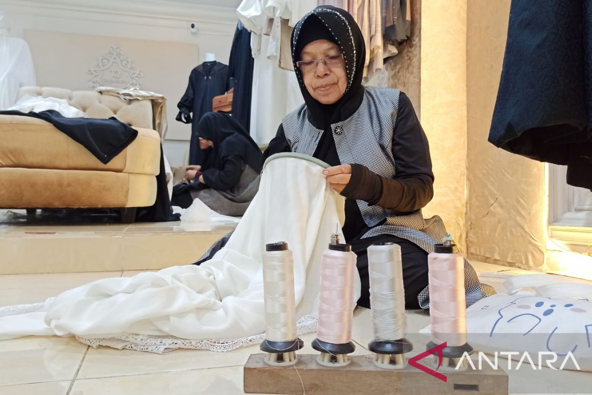 Pesanan mukena di Pekanbaru meningkat jelang Ramadan