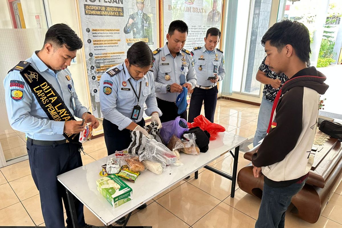 Penyelundupan sabu melalui sikat cuci di dalam lapas digagalkan