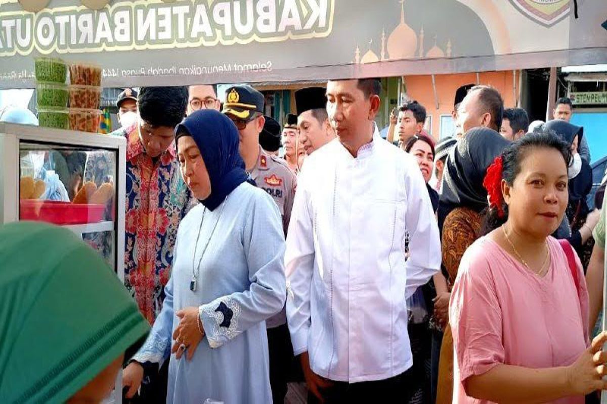 Ketua DPRD Barut apresiasi pasar ramadhan sebagai wadah kegiatan ekonomi