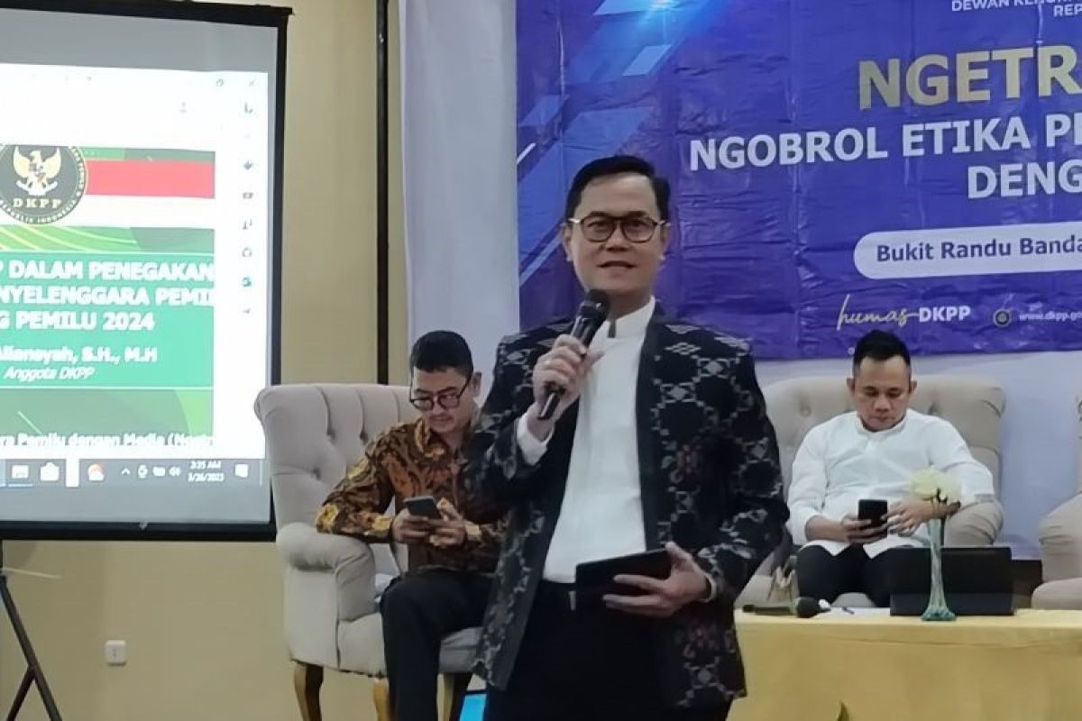 DKPP telah menangani 241 aduan pelanggaran kode etik penyelenggara pemilu