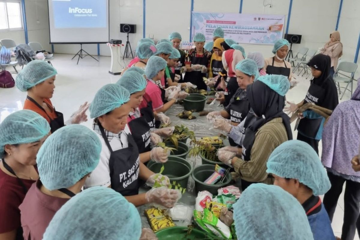 PT SKS Listrik Kalimantan tingkatkan keterampilan para ibu untuk berwirausaha