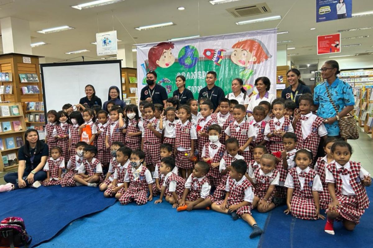 TK Kuntum Mekar di Jayapura ikut program Gramedia Fun Schooling