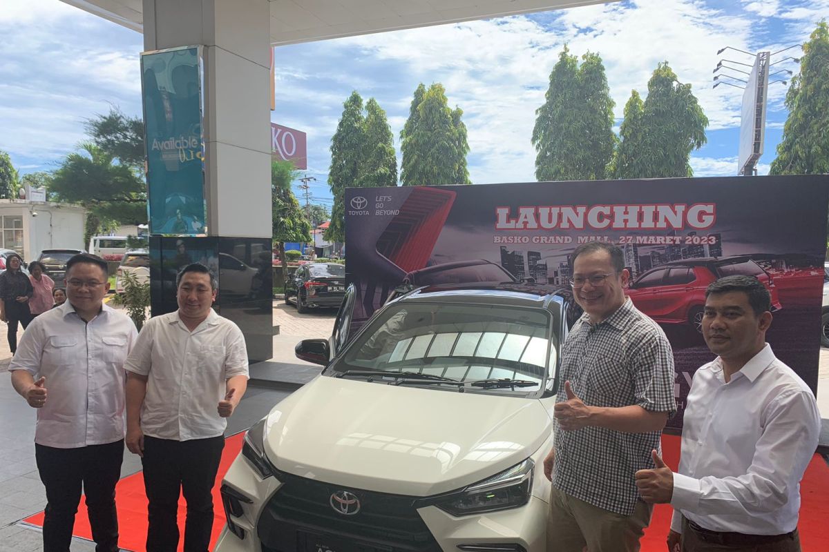 Toyota All-New Agya dan All-New Agya GR Sport resmi dipasarkan di Sumbar