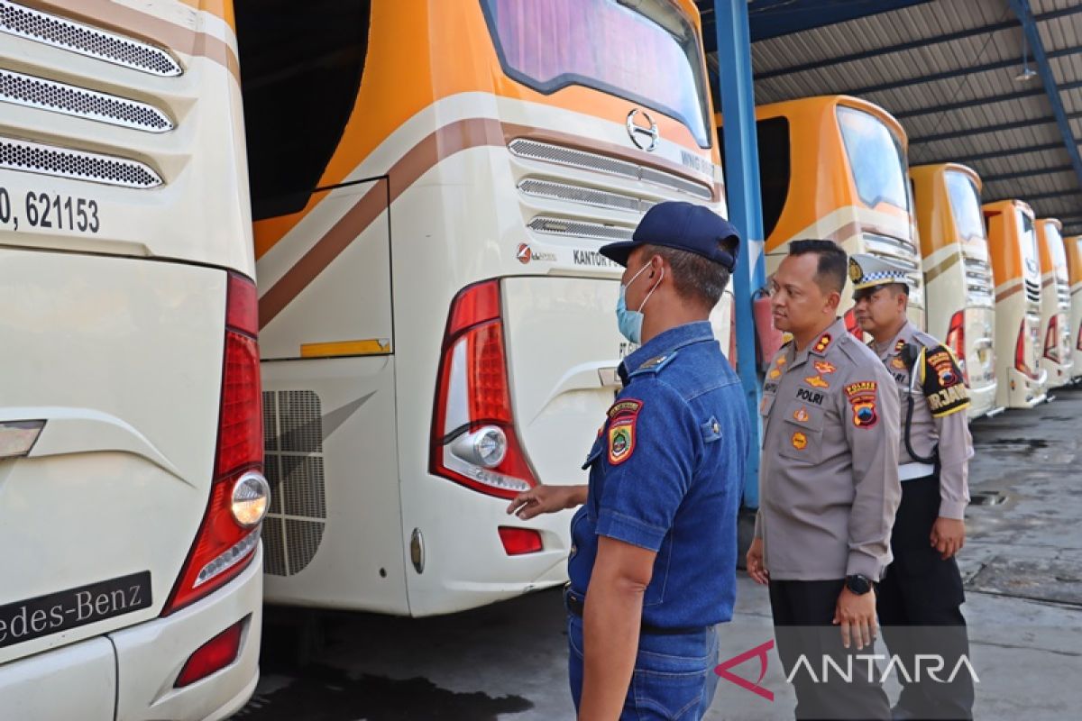 Polres Sukoharjo cek kesiapan angkutan umum jelang  Lebaran