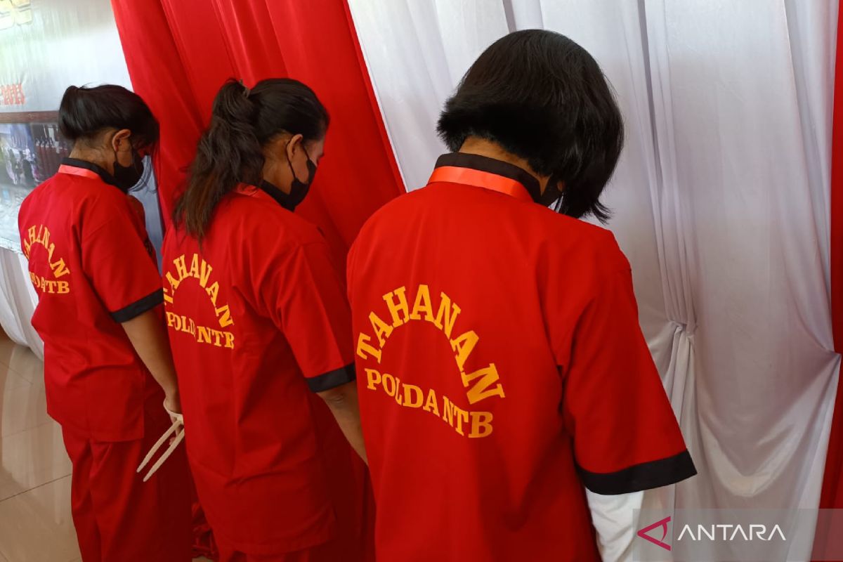 Polda NTB bongkar bisnis prostitusi di Mataram, tiga perempuan jadi tersangka