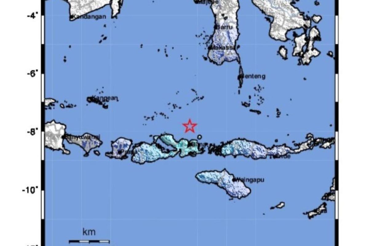 Gempa tektonik di Kota Bima NTB tidak berpotensi tsunami