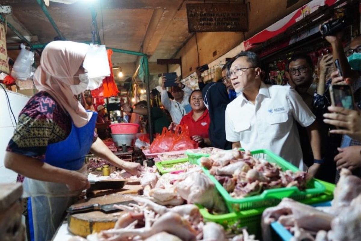 Mendag Zulkifli Hasan sebut harga barang kebutuhan pokok stabil jelang Lebaran