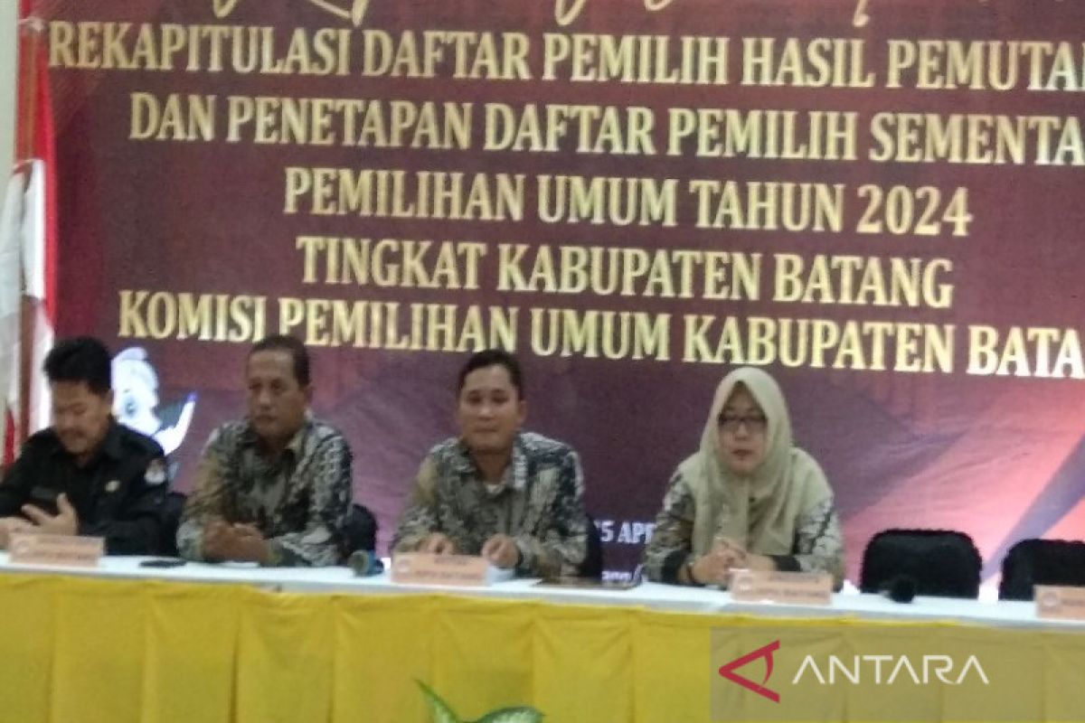 KPU Batang coret belasan ribu pemilih pemilu