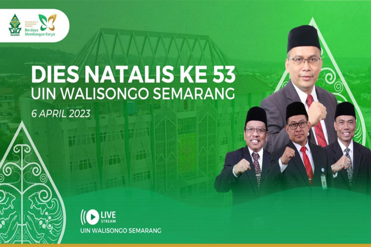 UIN Walisongo rayakan Dies Natalis dengan tema Berdaya Membangun Karya