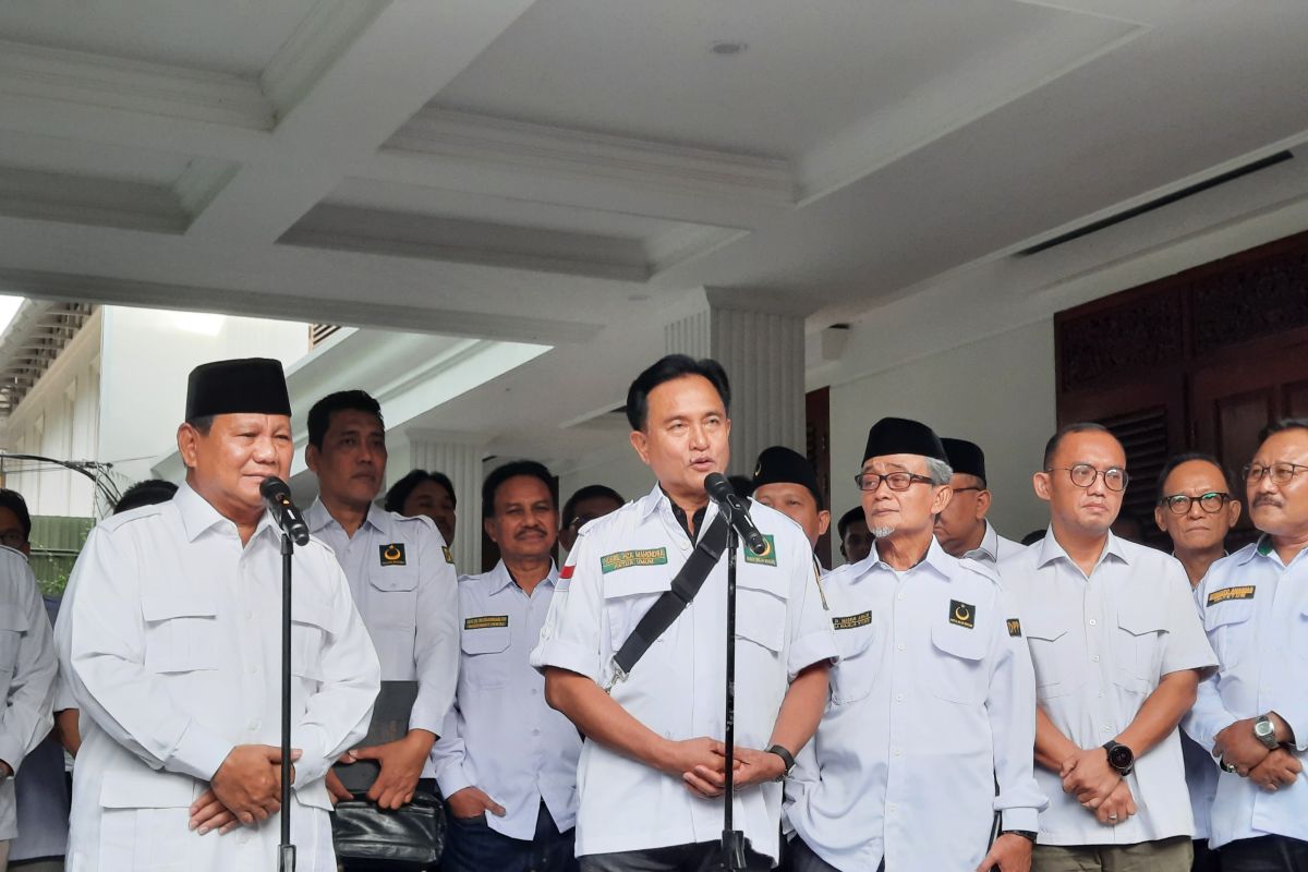 Ketum PBB Yusril kemungkinan berkoalisi dengan Gerindra