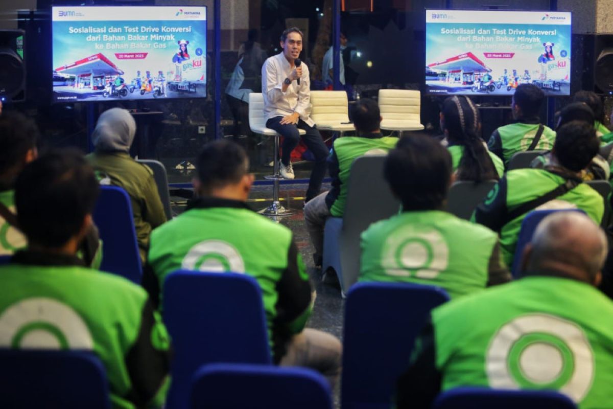 PGN sosialisasi konversi BBG sepeda motor ke ojek daring