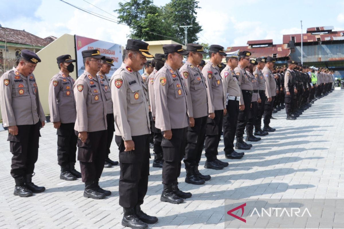 Polres Sukoharjo turunkan ratusan personel amankan Hari Raya Paskah