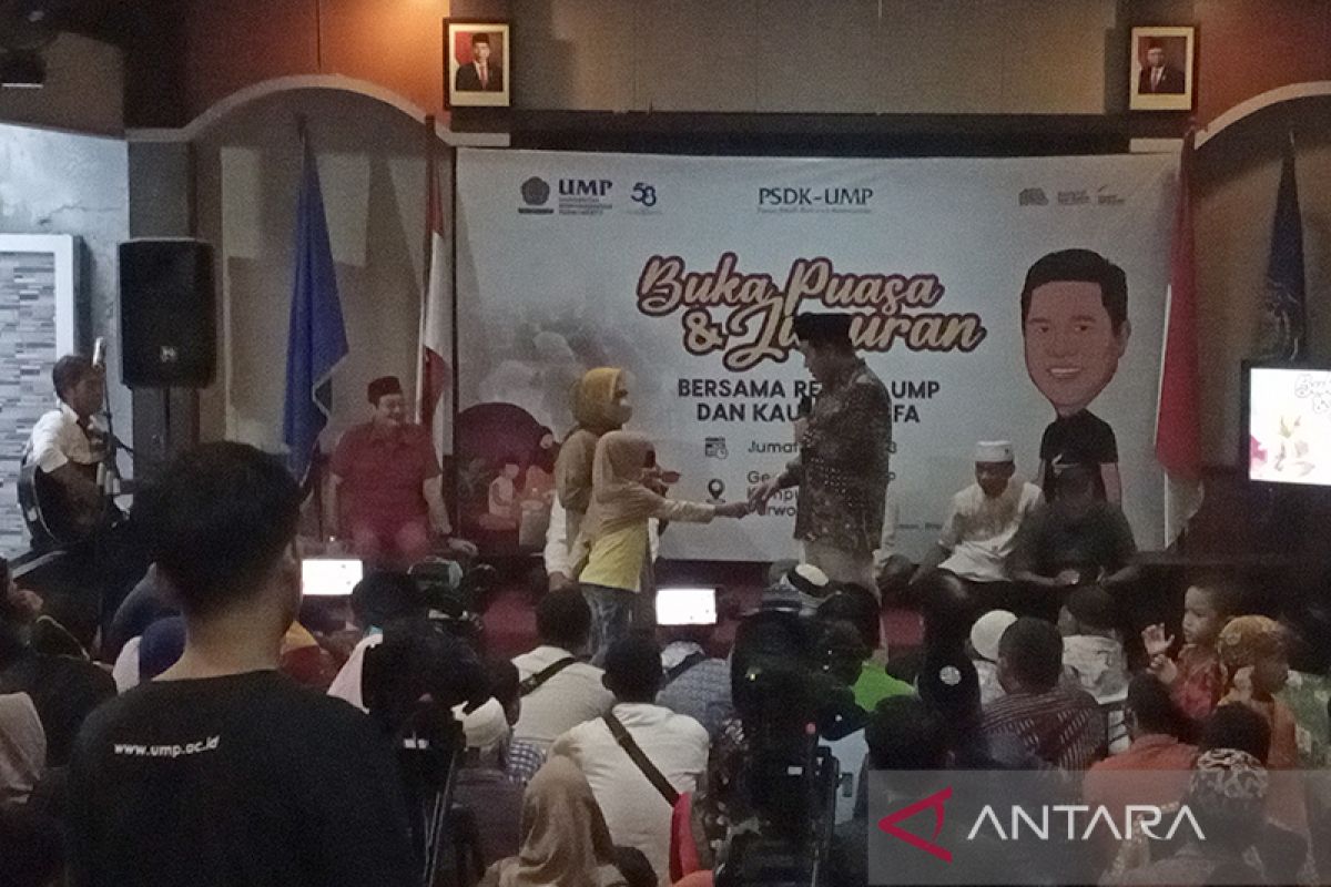 PSDK UMP gelar buka puasa bersama kaum duafa di Kampung Sri Rahayu