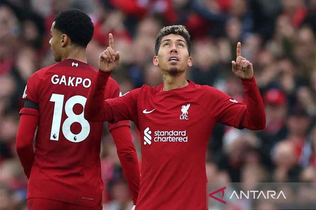 Gol Roberto Firmino selamatkan Liverpool dari kekalahan atas Arsenal