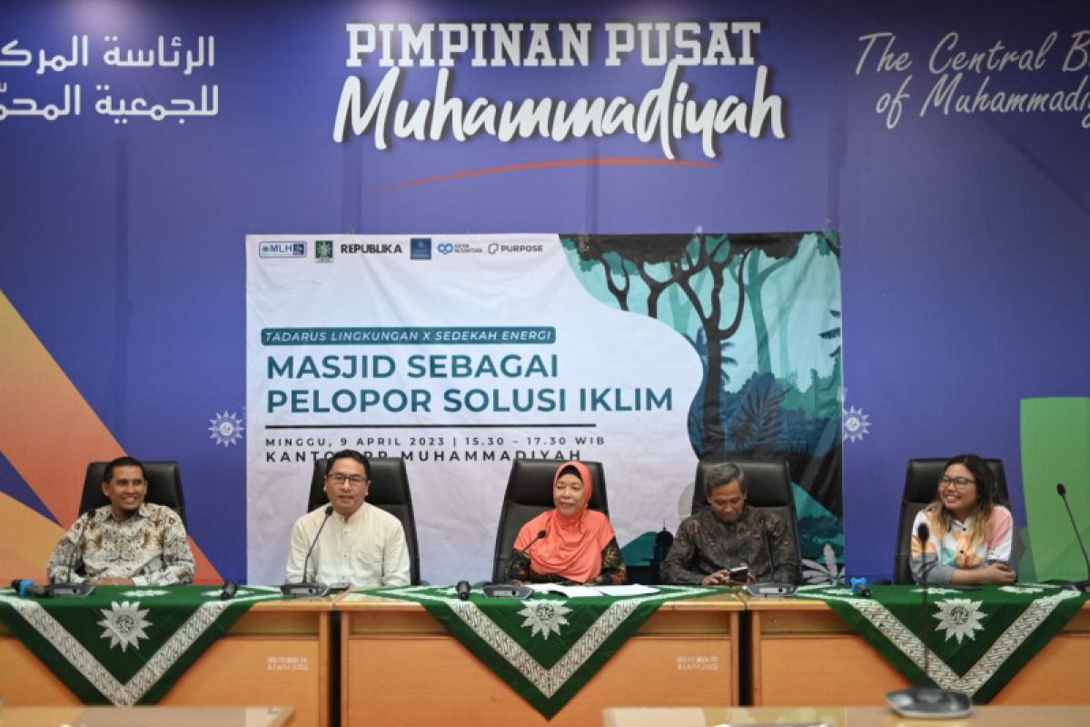 Program sedekah energi ajak masyarakat dukung masjid jadi teladan solusi iklim