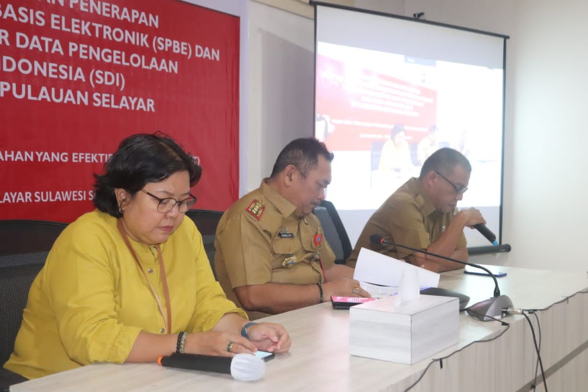 Diskominfo SP Selayar dan USAID ERAT gelar lokakarya percepatan SPBE