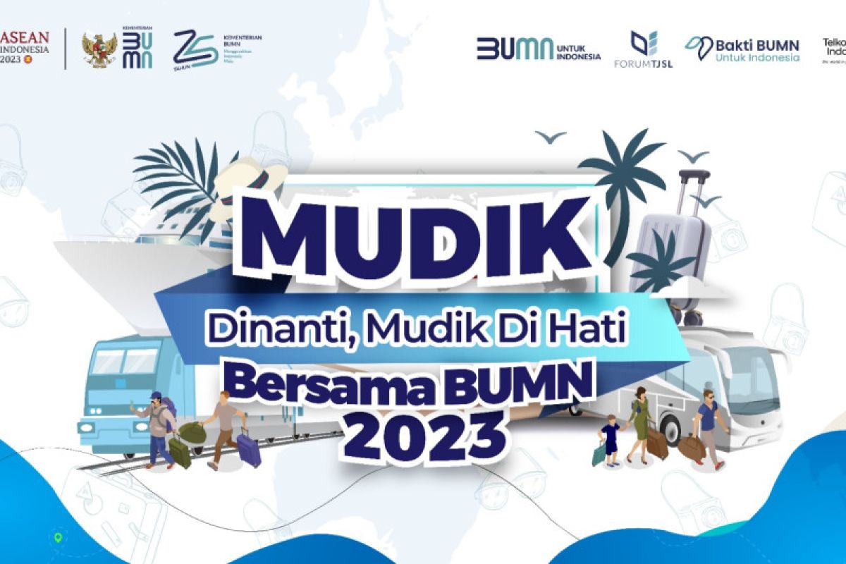 Semarakkan mudik BUMN 2023, Telkom Group fasilitasi ribuan orang pulang kampung