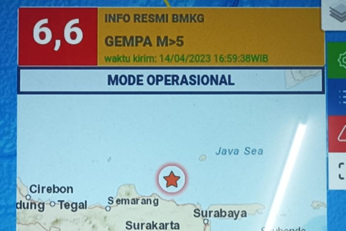 Gempabumi terkini: ini penyebab gempa Tuban Magnitudo 6,6